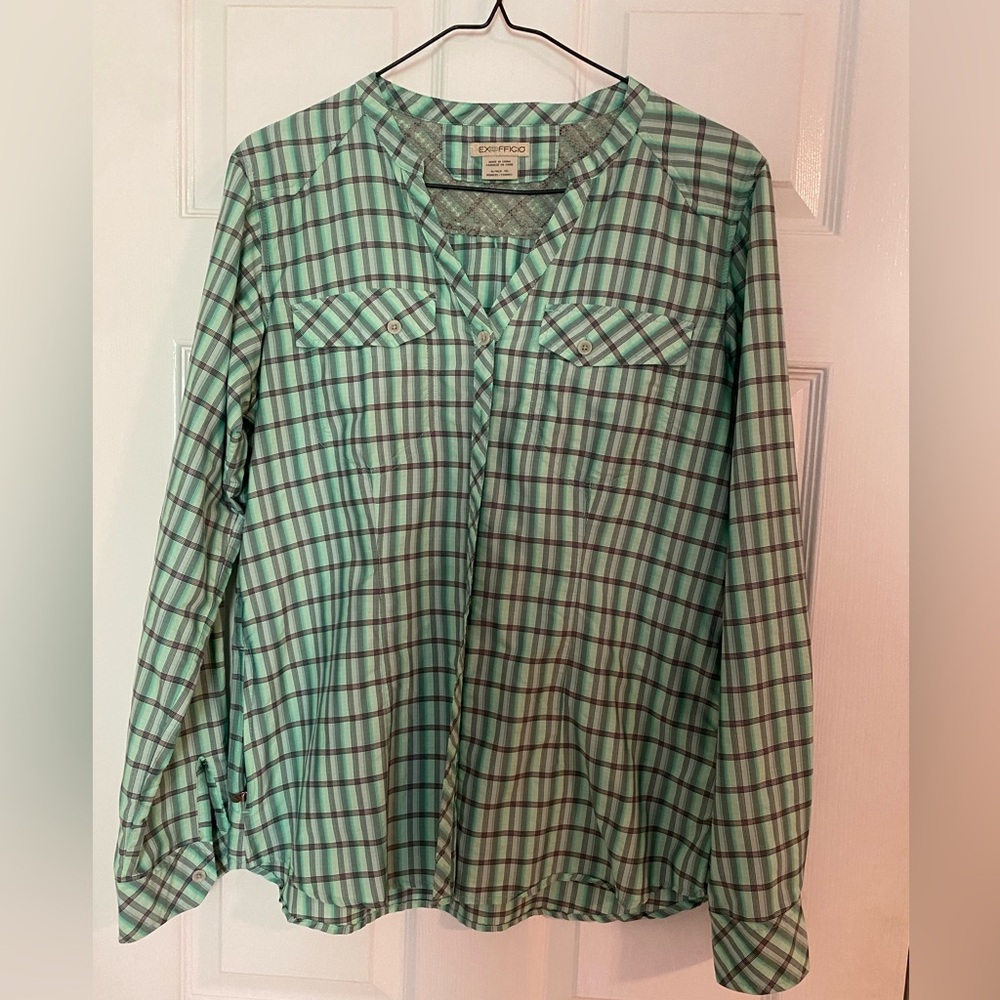 Exofficio breathable button down adventure top